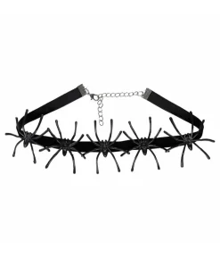 Sort edderkop choker