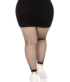 Sorte netleggings Plus