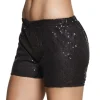 Sorte paillet hotpants