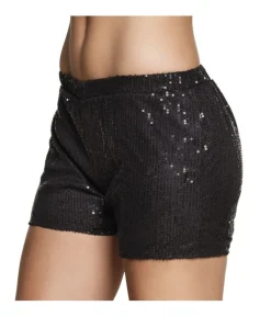 Sorte paillet hotpants