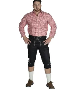 Sorte tyrolerbukser