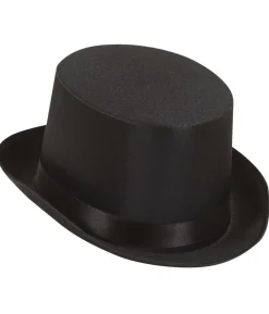 Sort høj hat