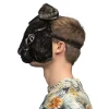 Sort kanin maske