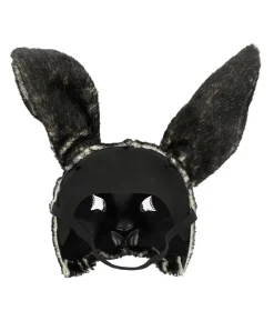Sort kanin maske