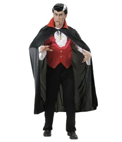 Sort kappe med krave