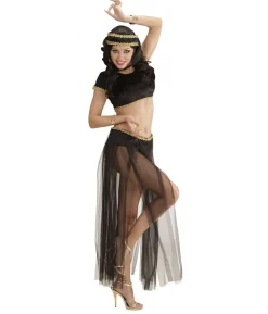 Sort mavedanser kostume
