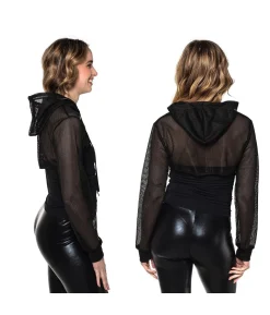 Sort net bolero