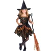 Spooky spider witch kostume