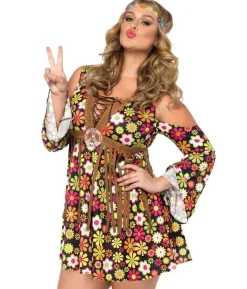 Starflower Hippie kostume Plus