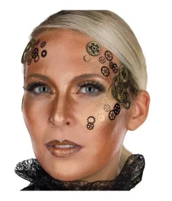 Steampunk ansigtsstickers