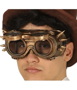 Steampunk briller med klap