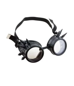 Steampunk goggles, sort
