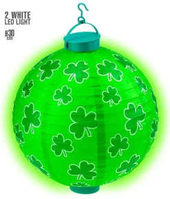 St Patricks dag LED papirampe