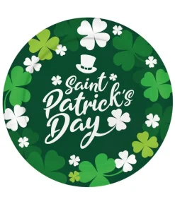 St Patricks dag tallerkner, 23 cm