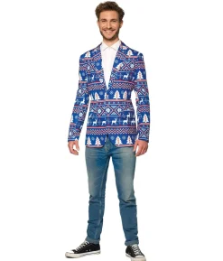 Suitmeister Blue Nordic blazer