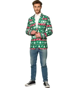 Suitmeister Green Nordic blazer
