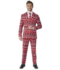 Suitmeister Nordic Pixel Red