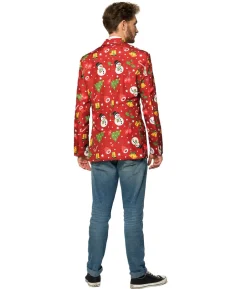 Suitmeister Red Icons blazer