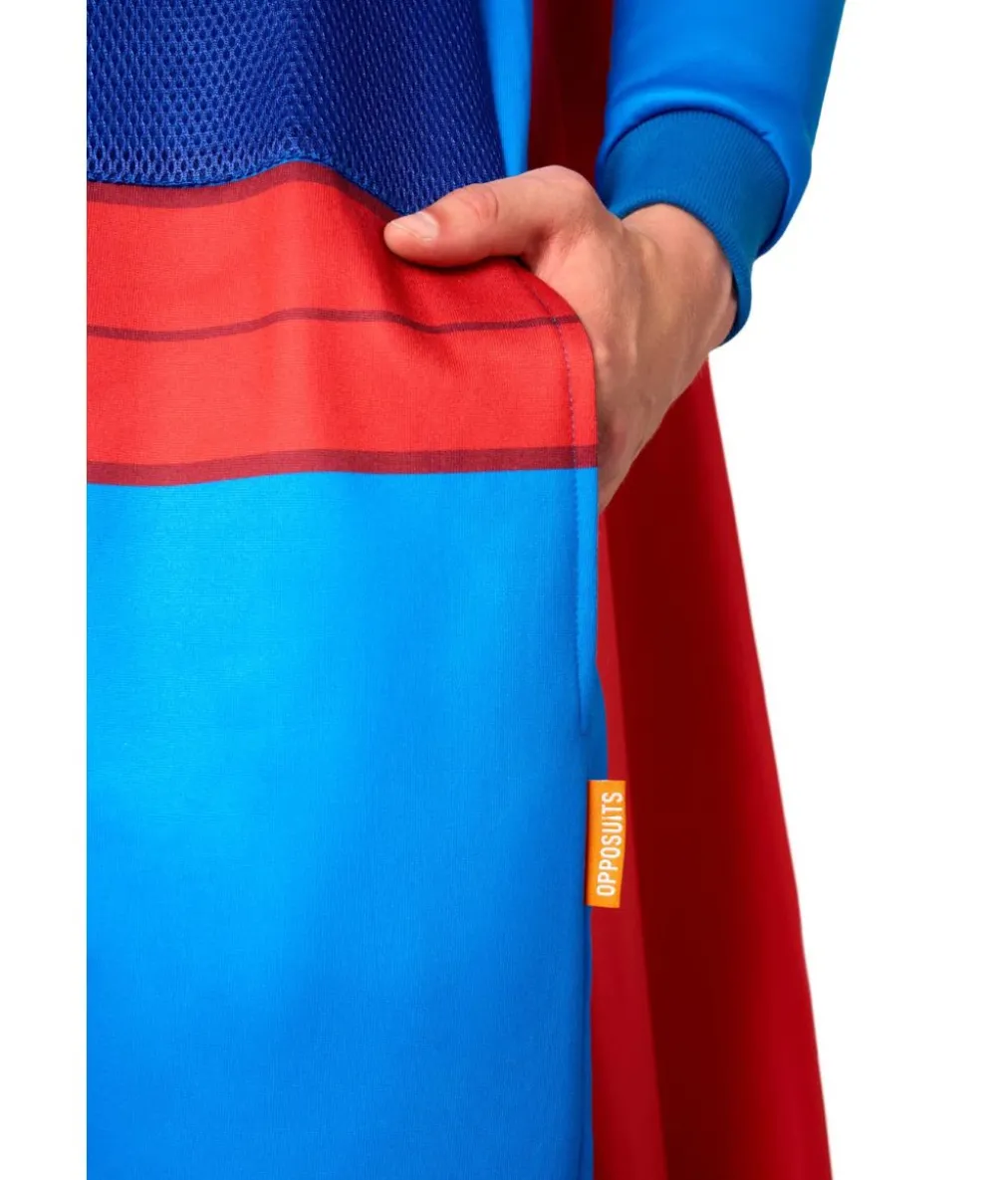 Superman kostume til voksne