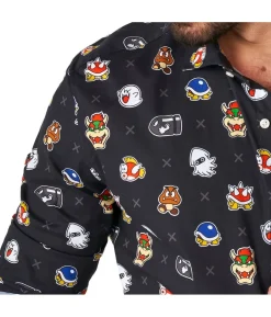 Super Mario Bad Guys skjorte