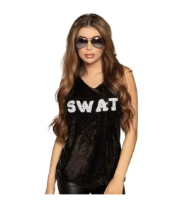 SWAT paillet top