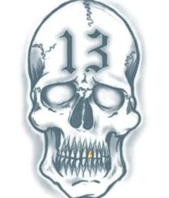 Tatovering 13 Skull