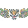 Tiger halstatovering