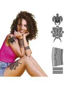 Tribal skildpadde tatovering