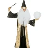 Troldmands kostume, sort