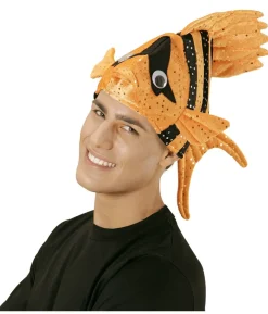 Tropisk fiskehat, orange