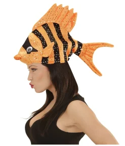 Tropisk fiskehat, orange