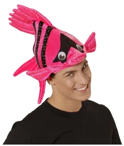 Tropisk fiskehat, pink