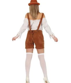 Tyrolese lederhosen, lysebrune