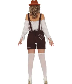 Tyrolese lederhosen, mørkebrune
