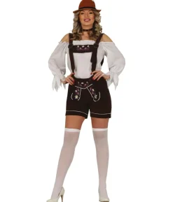 Tyrolese lederhosen, mørkebrune