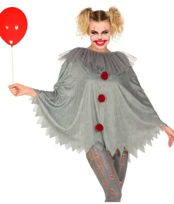 Uhyggelige klovn poncho