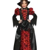 Vampyrpige kostume