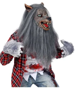 Varulv maske med pels
