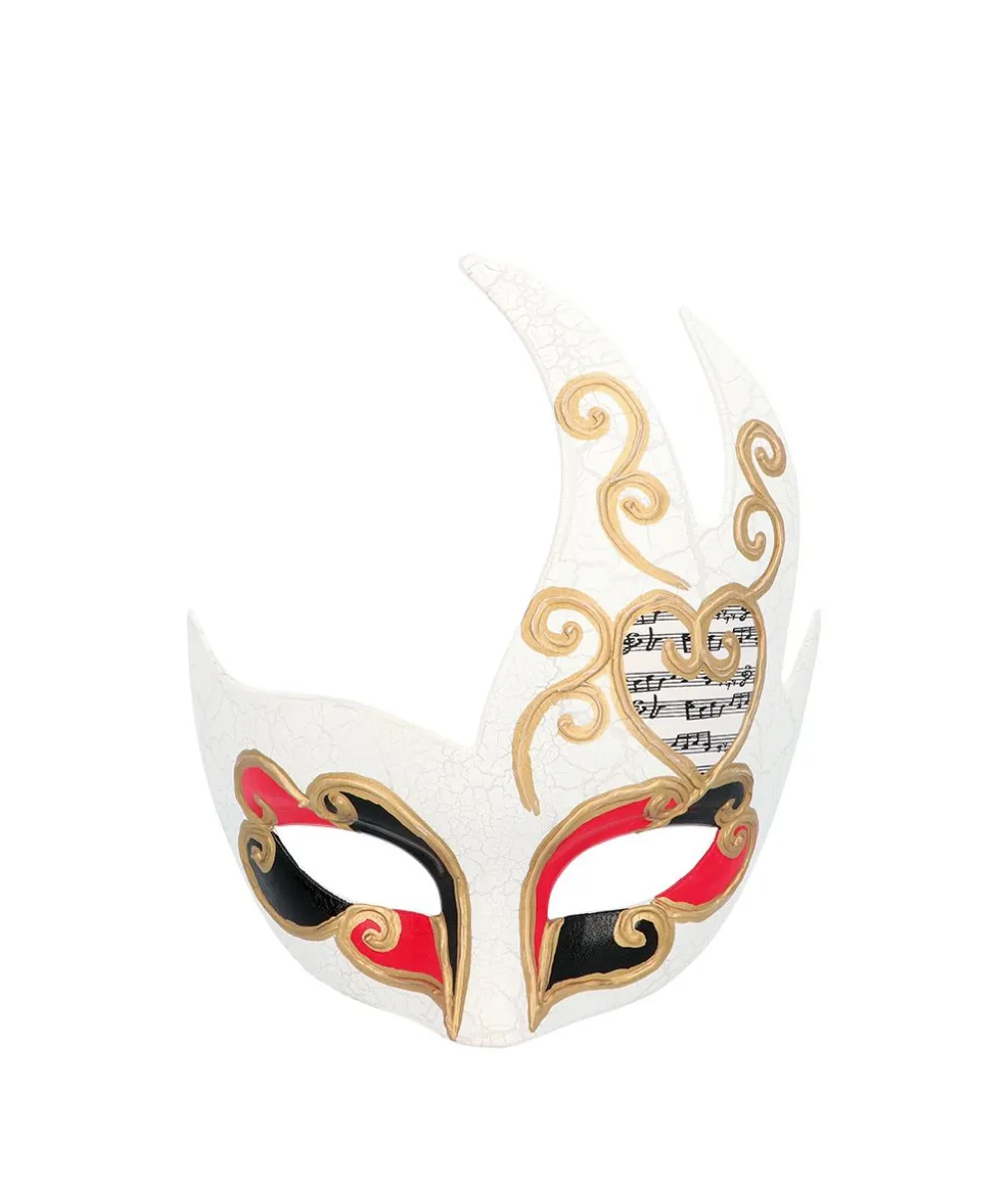 Venice Musica halvmaske