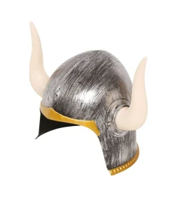 Vikingehjelm med horn