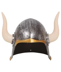 Vikingehjelm med horn
