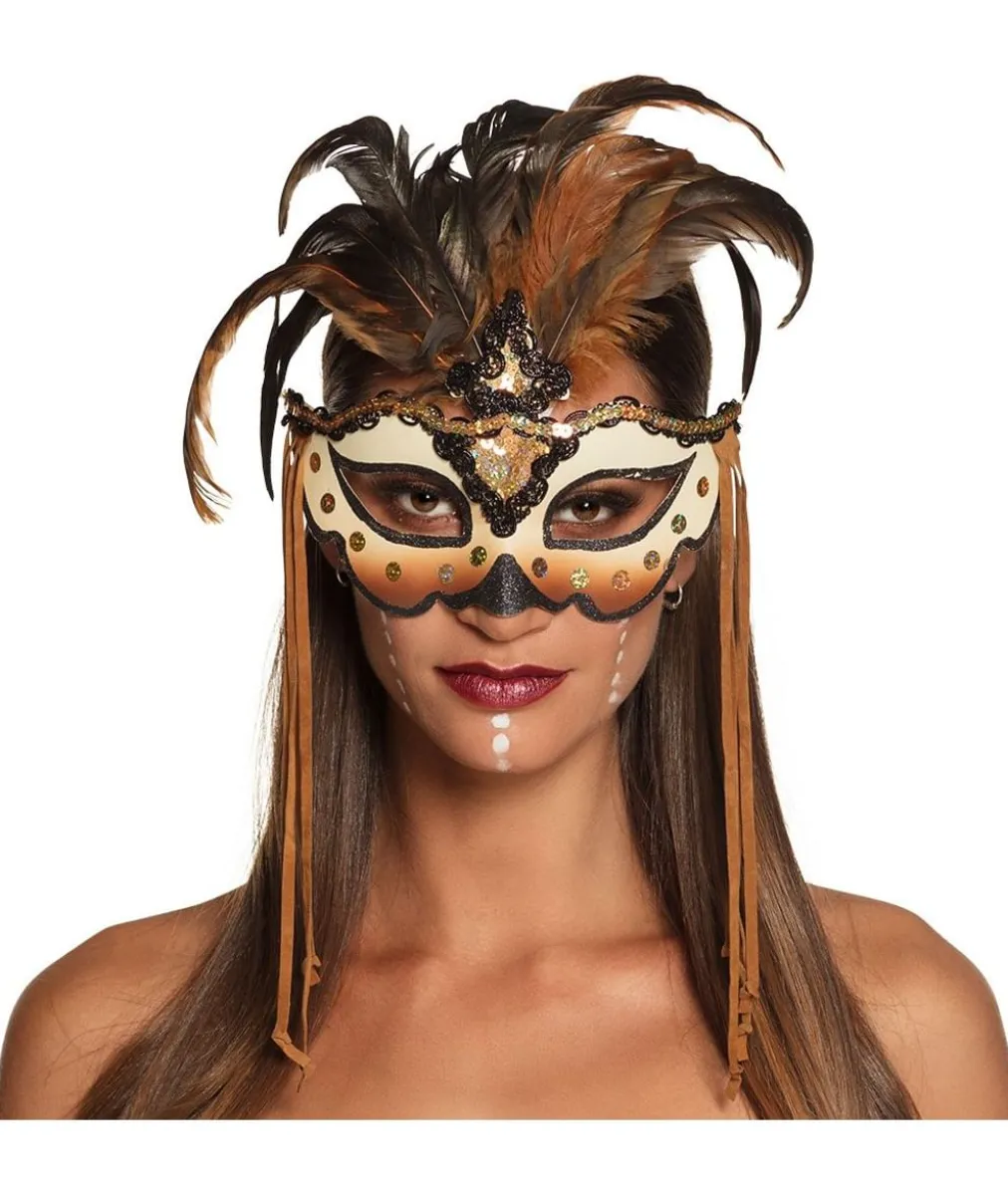 Voodoo Mamba halvmaske