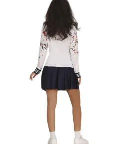 Zombie skolepige kostume