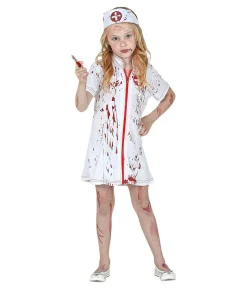 Zombie sygeplejerske kostume